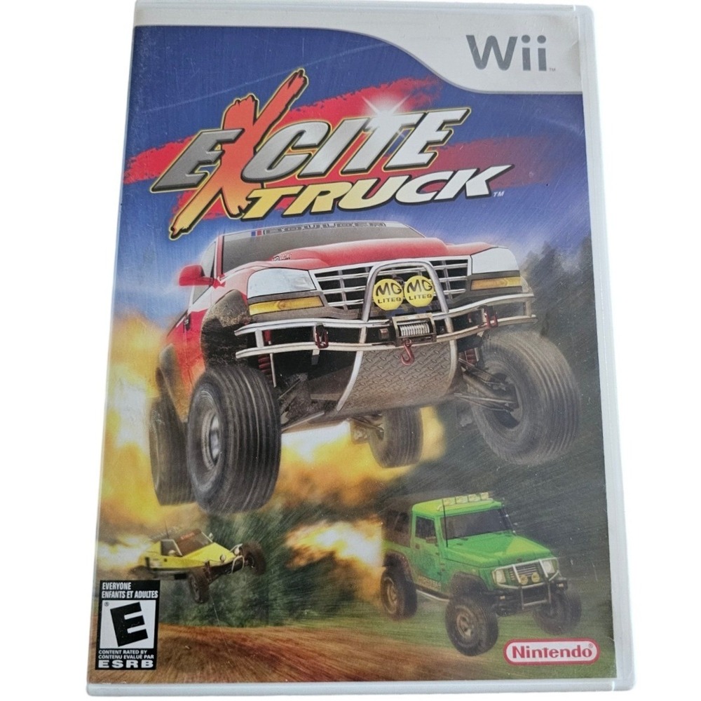 Excite Truck Nintendo Wii 2006 Racing Game CIB Complete Case Manual RVL P REXE